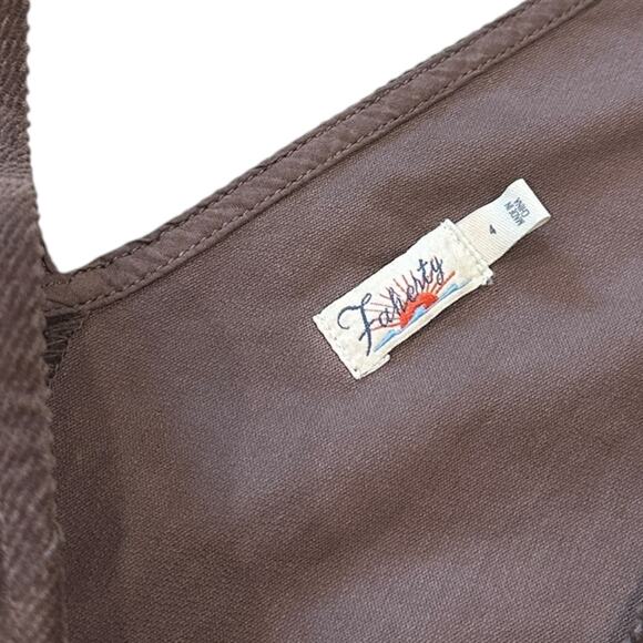 Faherty Stretch Cord Alina Jumpsuit - Picture 5 of 8